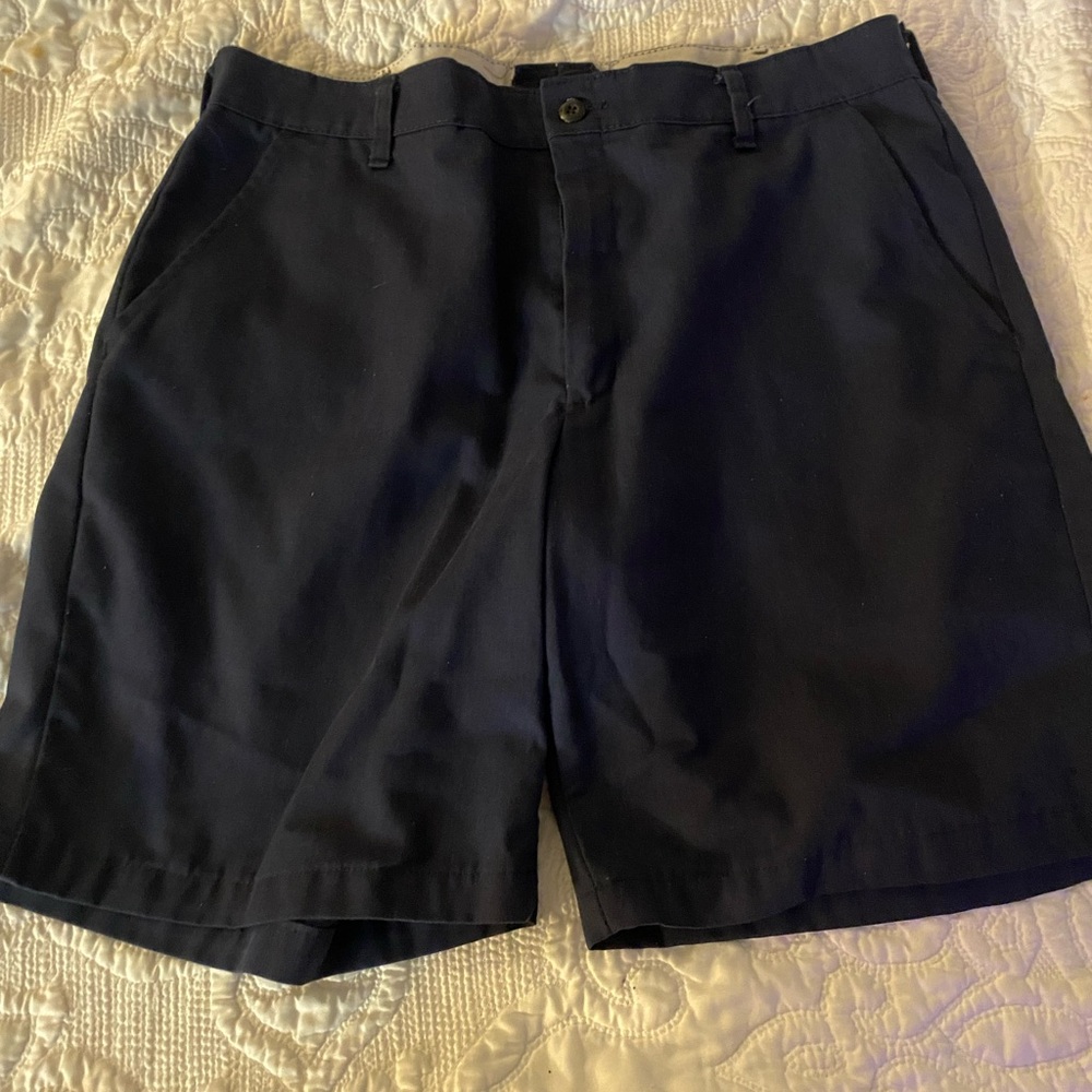Red kap dark Blue Men's Flat Front Shorts